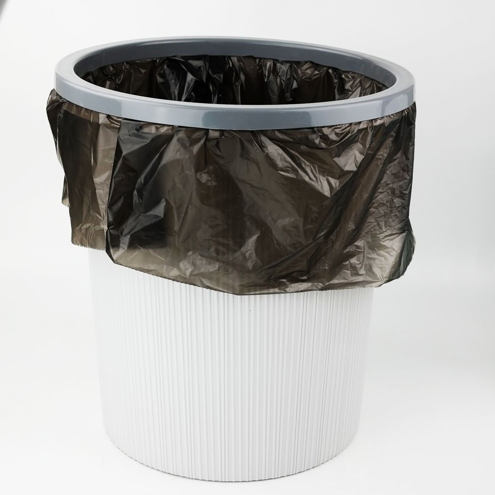 Bolsas de basura de 8 galones, tamaño mediano, 130 unidades, color negro