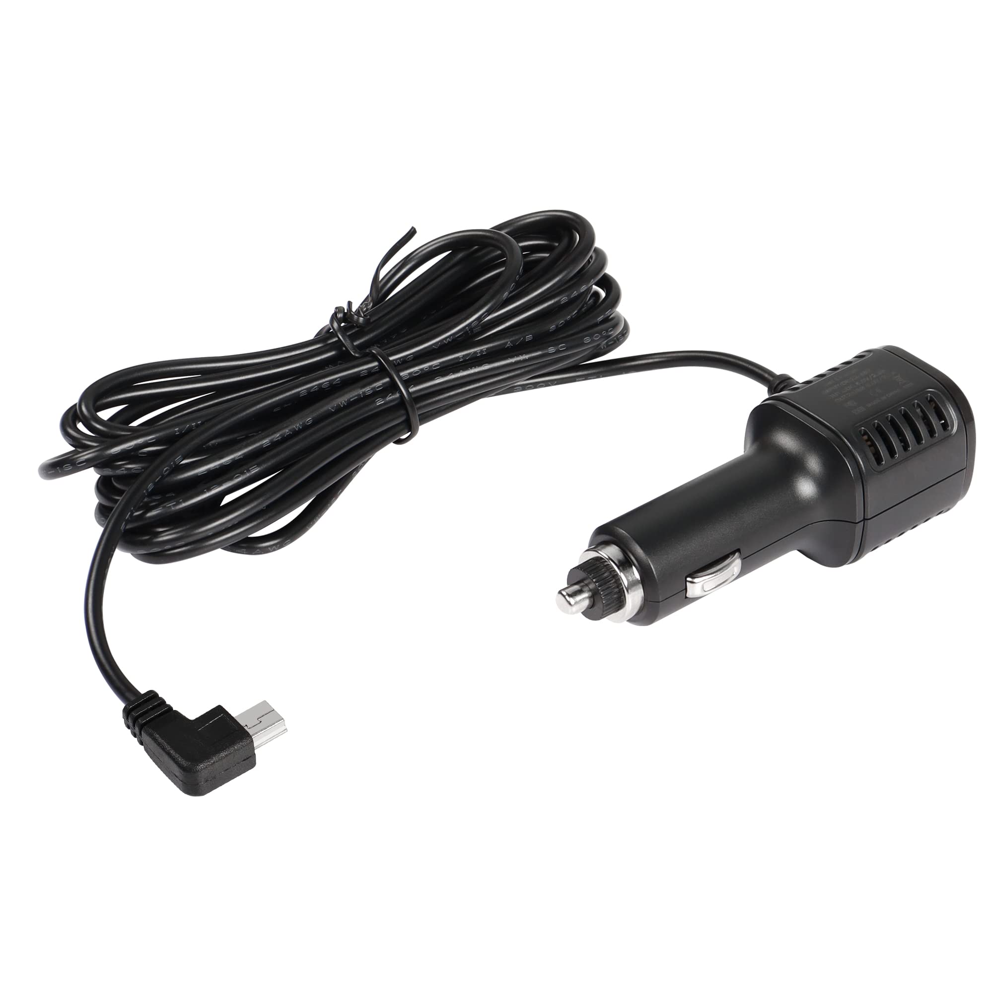 Cavo di alimentazione di ricarica per Dash Cam USB 2.0 a Mini USB Cavo