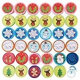 Gran Diversión - Nuestros sellos con diseño de Navidad son ideales para las pequeñas manos, sin desastres! Un éxito entre las mamás - Los niños se distraerán por horas