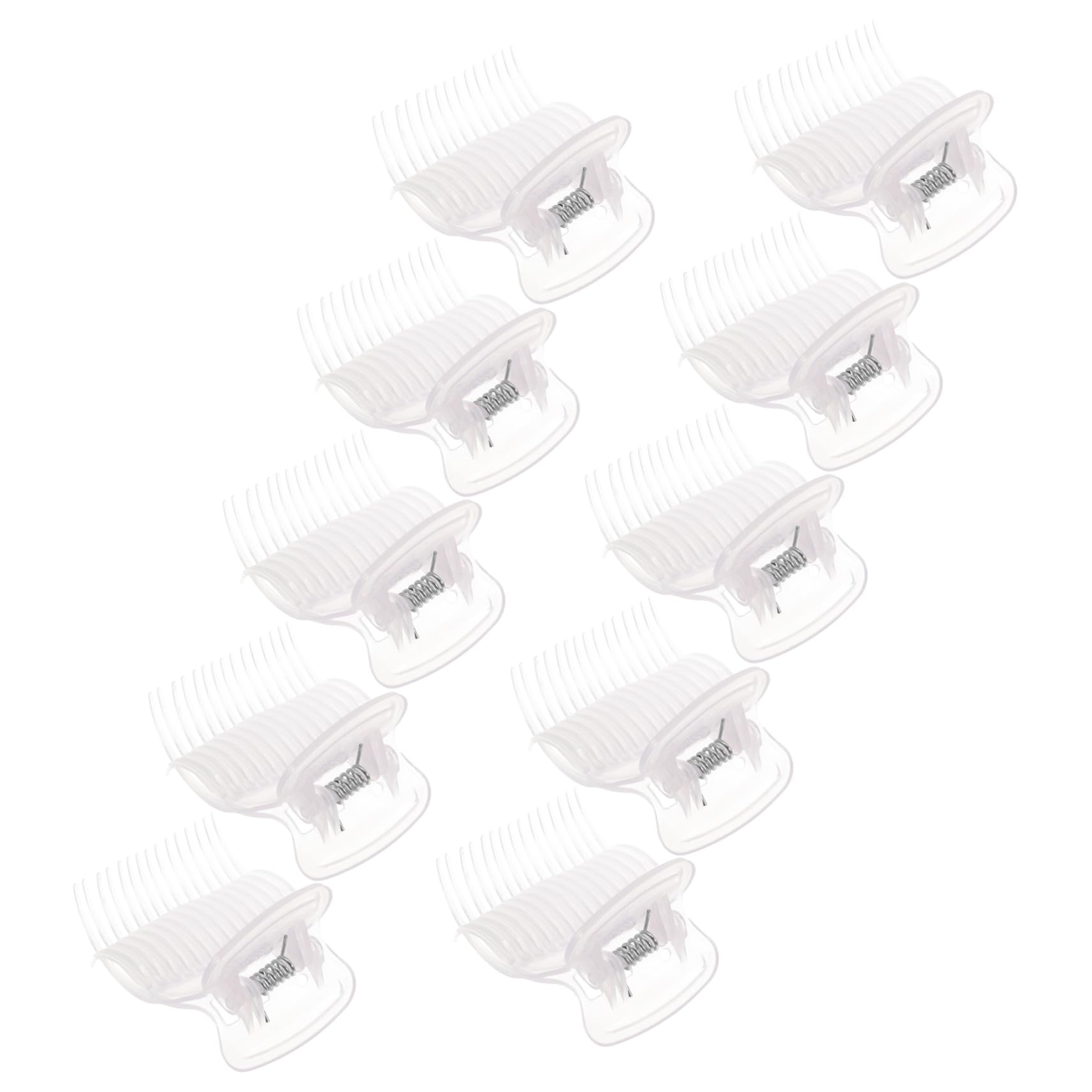 Healeved 10pcs Hot Curler Clamp Replacement for Hot Rollers Roller Jaw Clamps Sticky Clips Hair Care