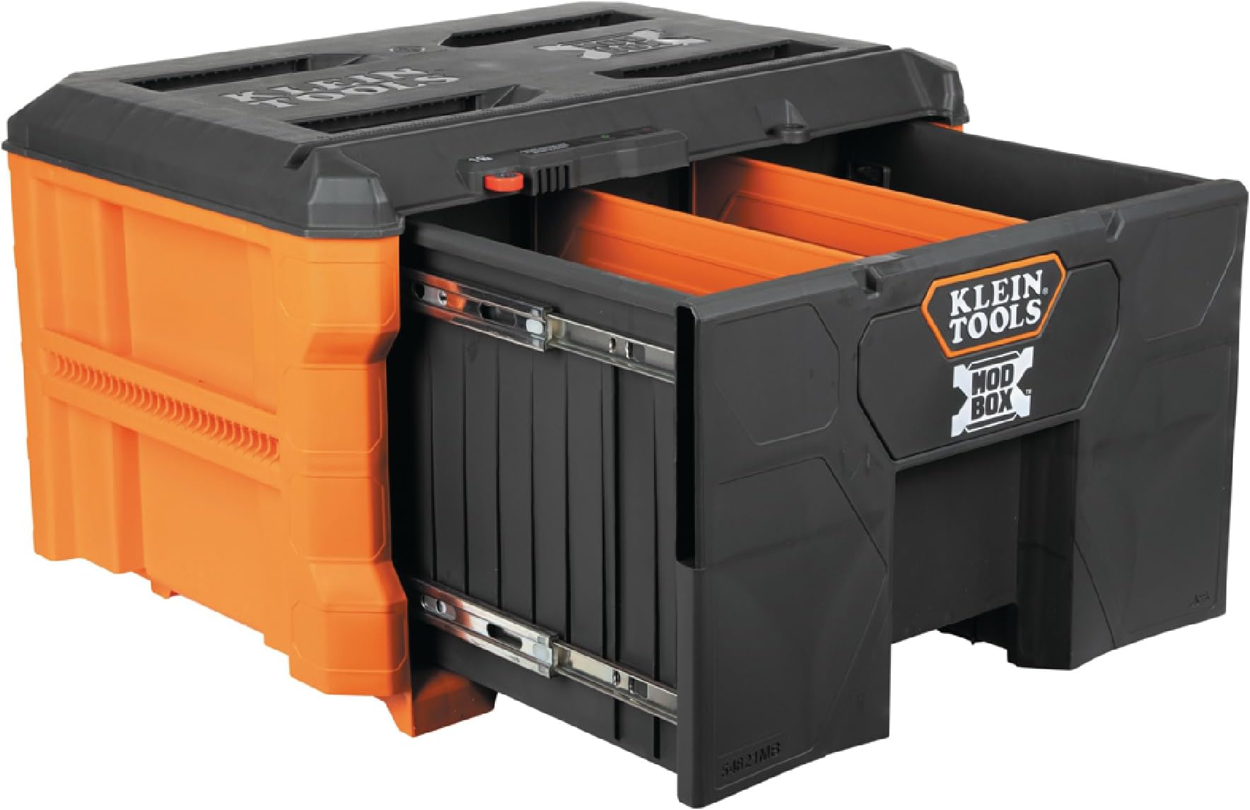 Klein Tools 54821MB MODbox 1-Drawer Tool Box Organizer, Heavy-Duty Deep Drawe...