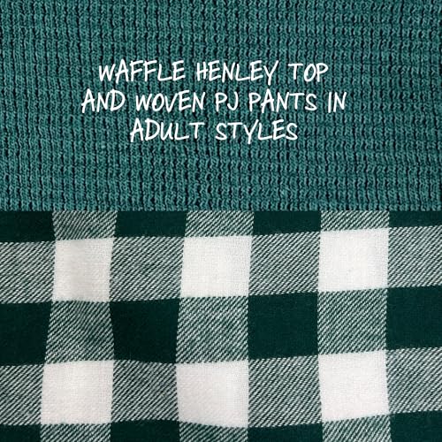 Image of Butterblu Family Jammies Matching Holiday Christmas Pajama Sets | GOTS Certified Organic Cotton for Baby, Toddler, Kids, Adults, and Pets, with Pockets, Perfect for Family Photos