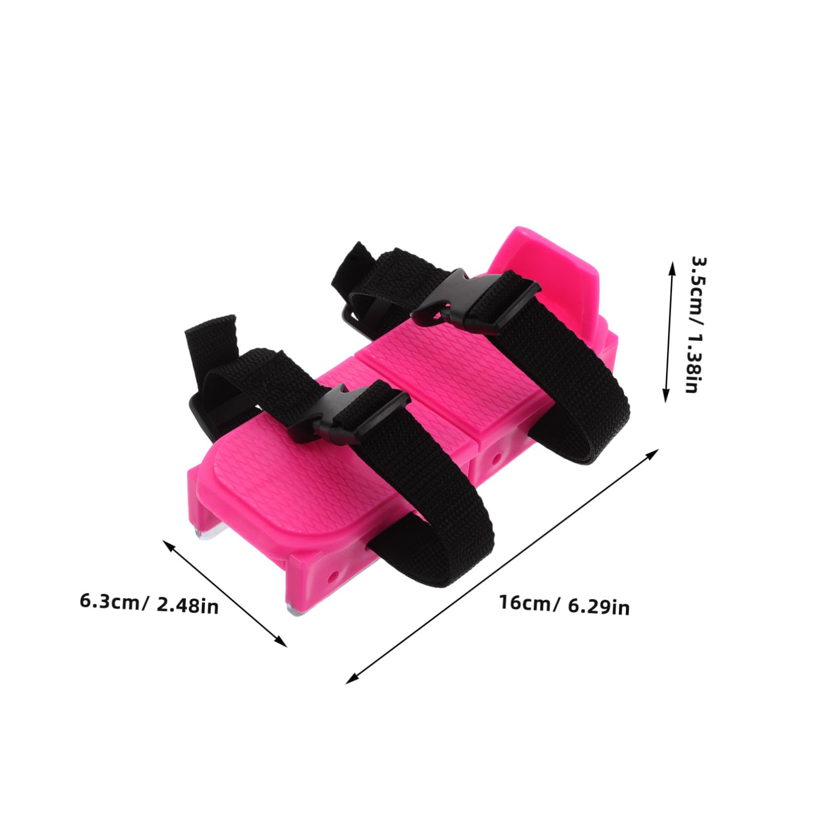 KICHOUSE Mini Ski Skates for Boys and Girls Snowskates for Winter Short Ski Shoes Boys and Girls Ice Skates Beginner