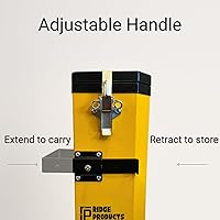 Vista 5 de Horno de varilla de soldadura portátil de 11 libras 110 V - 300 W - Temperatura máxima 300 °F - 18 pulgadas - Bloqueos de tapa - Soporta 11 libras