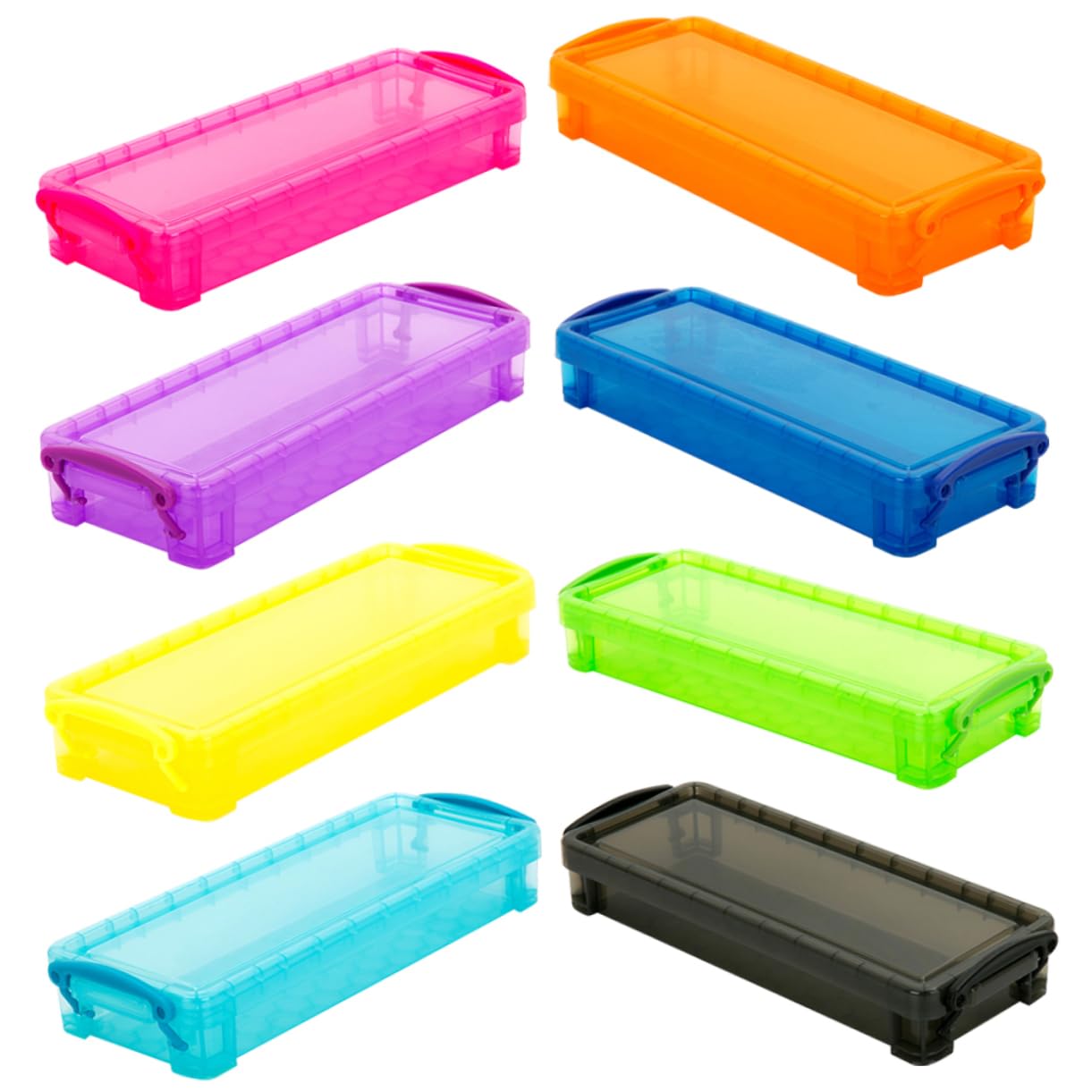 SHOWERORO 8pezzi Portapenne Organizer e Riutilizzabile Per e Scrivania Design e Adatto Per e Scuola
