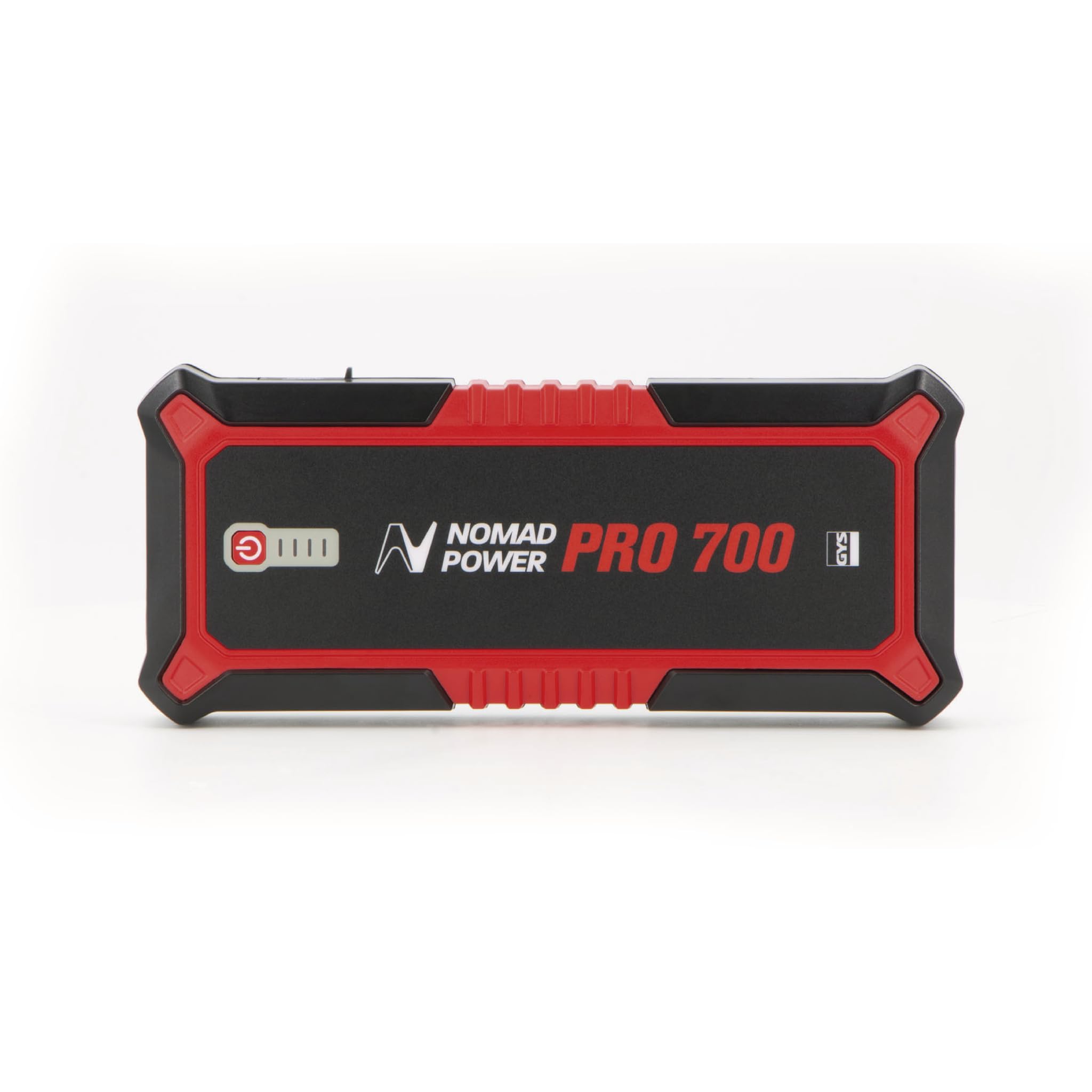 GYS, NOMAD POWER PRO 700, Démarreur/Booster Batterie Lithium Portable 2000A, Véhicules 12V (Moto, Voiture, Utilitaire), Démarrage Sécurisé, Batterie Externe 6Ah (PowerBank), Lampe LED, Ecran LCD