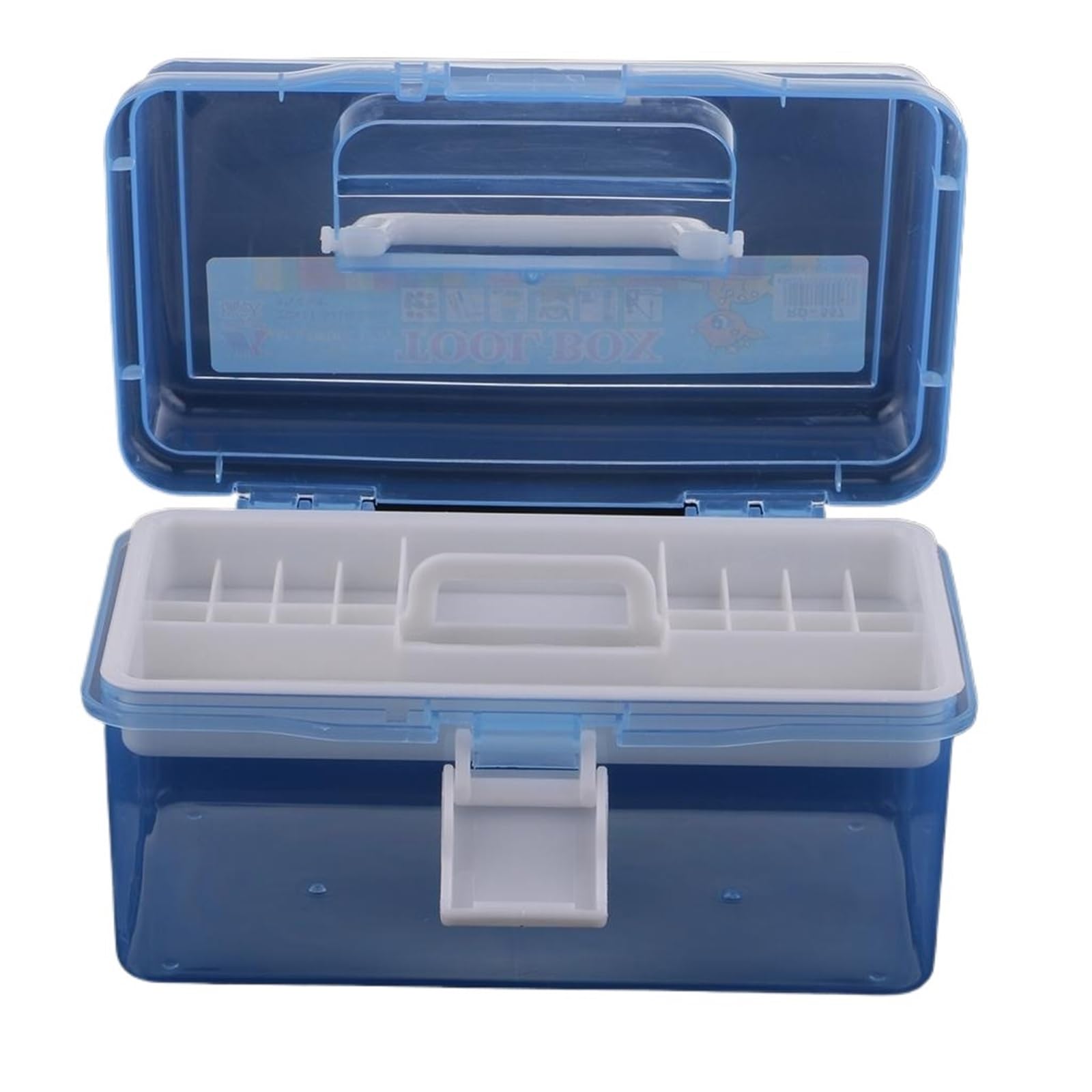 Sewing Box Baskets Layer Plastic Jewelry Painting Tool Holder Storage Case Organizer for Home