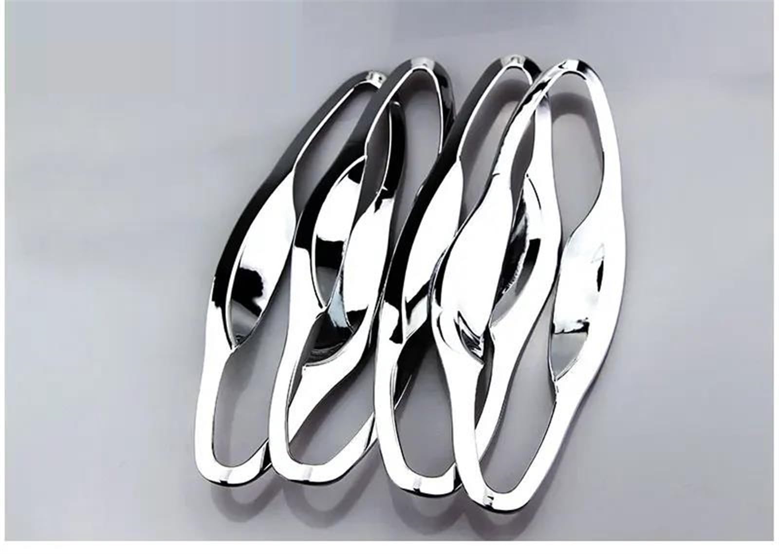 Kjhopy A Carbon Fiber Car Door Handle Bowl Cover For Hyundai For Solaris For Ccent 2010-2015 Ccessories Sticker Exterior Door Handle(A)