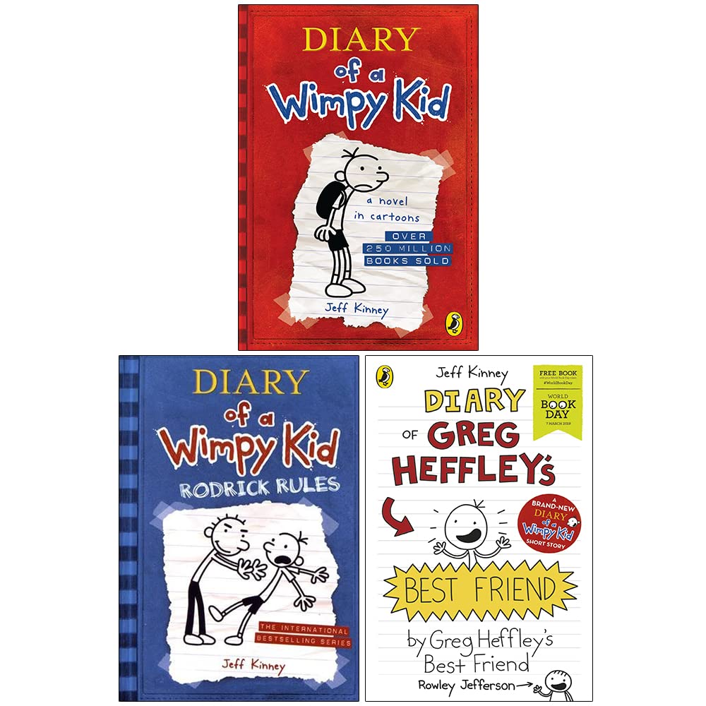 Buy Diary of a Wimpy Kid Book 12 and World Book Day 3 Books