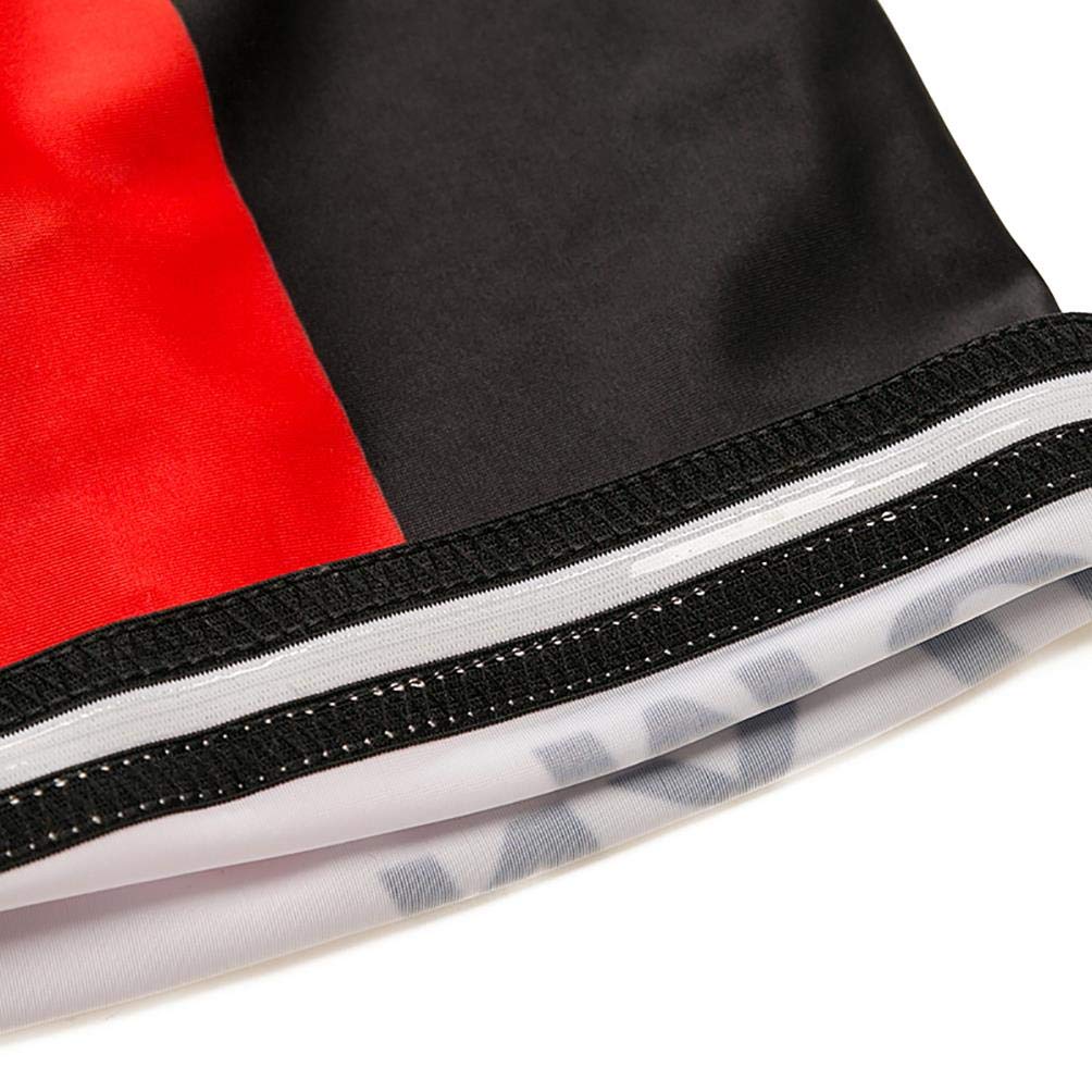 Moxilyn Maillot de Cyclisme pour Homme Costume à Manches Longues, vêtements de Cyclisme, Manteau en Jersey+Pantalon rembourré 9D Pantalon Coupe-Vent,Respirant et Absorbant la Sueur, séchage Rapide