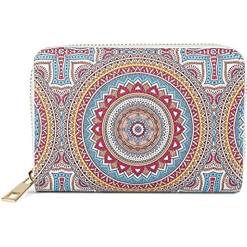 Monedero pequeño para Damas con patrón de Mandala Cover