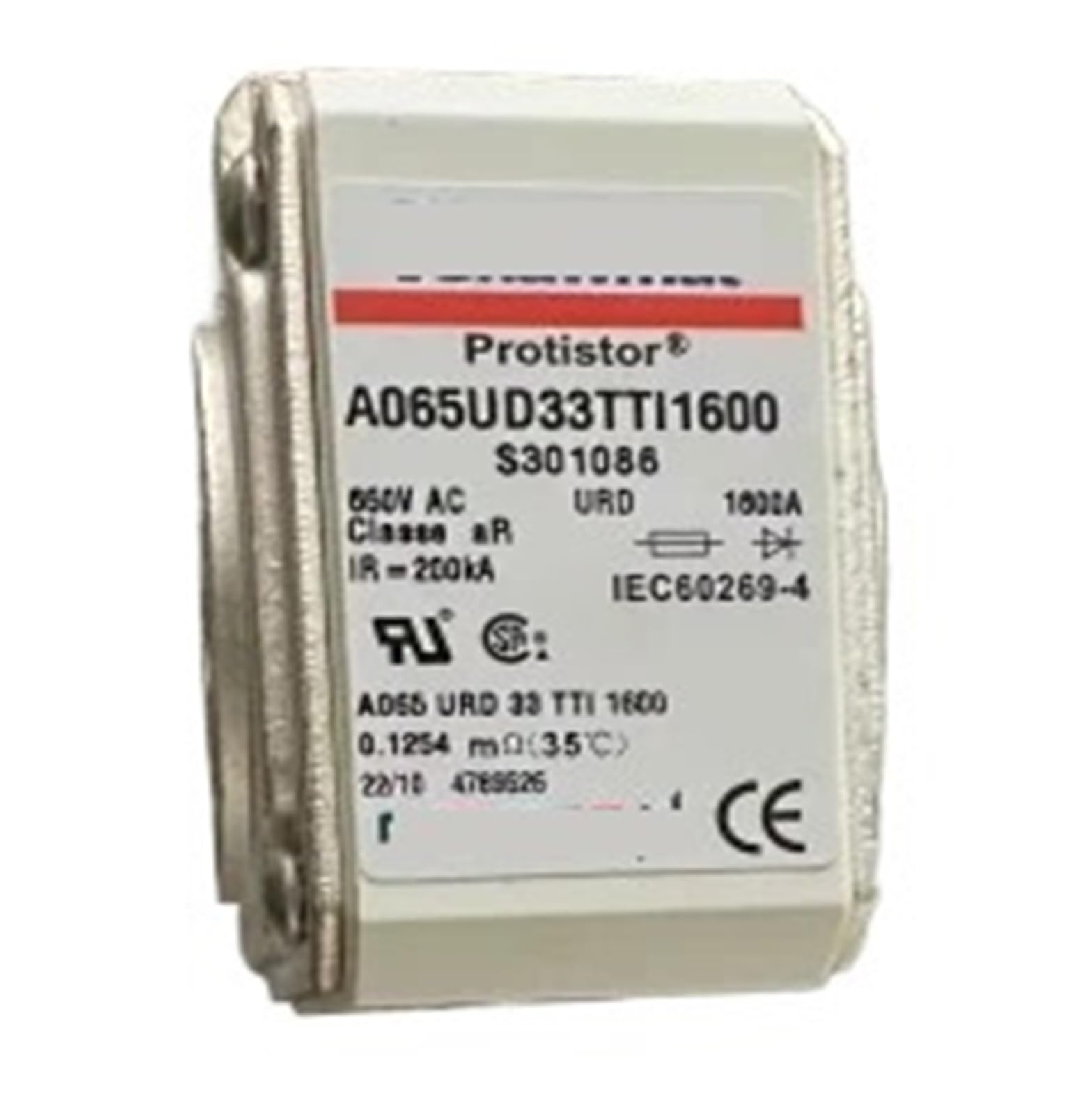 Fusibles A065UD33TTI1500 F302064 pour sectionneur et onduleur industriel
