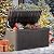 YITAHOME 100 Gallon Outdoor Storage Box, Large Water Resistant Resin Deck Box, Indoor Outdoor Lockable Storage Container for Patio, Garden, Cushions, Tools, Equipment (Dark Brown)