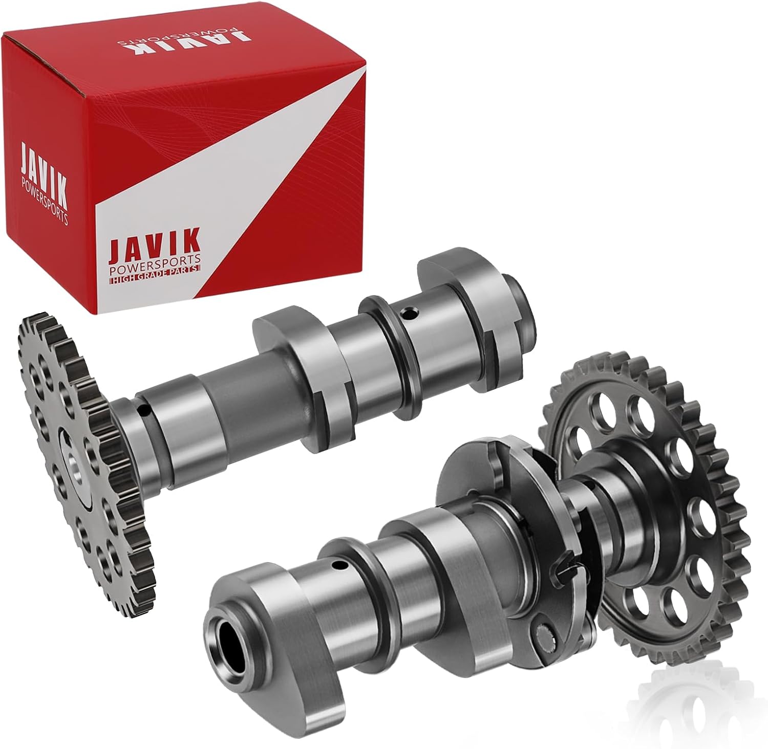 JAVIK Intake & Exhaust Timing Camshaft Fit For Suzuki QuadSport 400 Z LT-Z400 2003-2014 Fit For Kawasaki KFX 400 2003-2006,O.E.M# 12710-33H00 12720-33H00