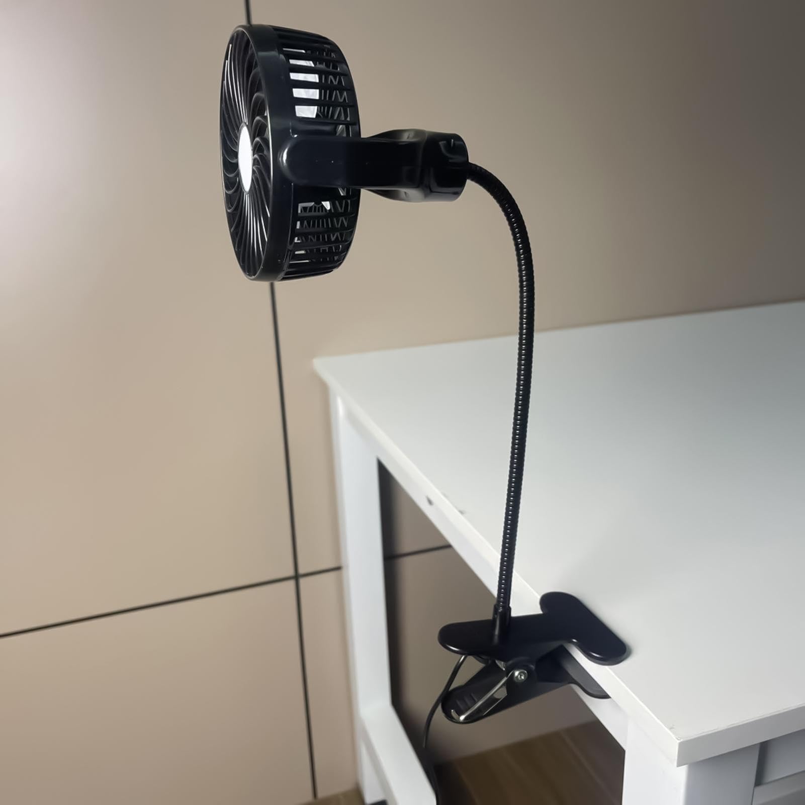 Ventilatore portatile con clip – USB Plug In Flessibile a collo d'oca
