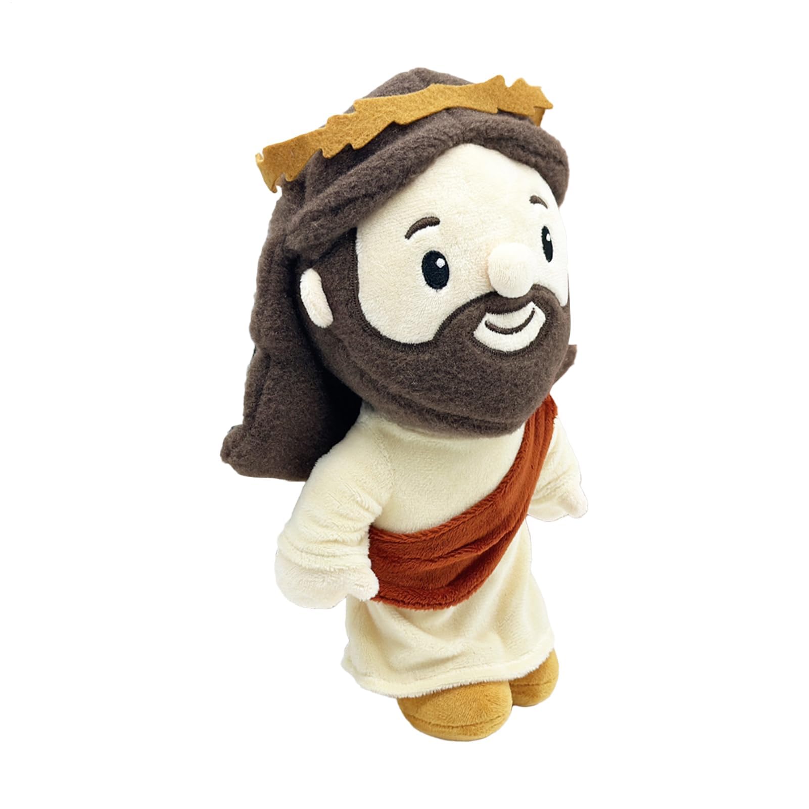 Gefüllte Jesus-Plüschpuppe, Plüschfigur, weiches Andenken, Sammlerstück, Begleiter für Freunde, Familie, Mädchen, Jungen, Teenager, Schlafenszeit, beruhigend