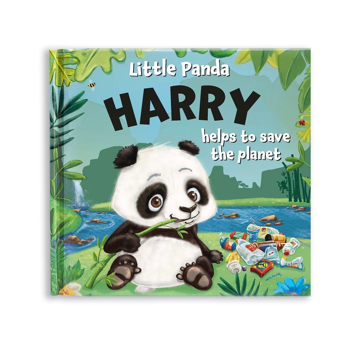 Personalised Childrens Storybook - Little Panda Helps to Save the Planet (Harry)