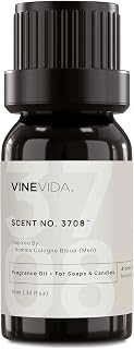 VINEVIDA [0.33 Oz] Inspired by: L'Homme Cologne Bleue (Men); Fragrance Oil for Candle Making and Soap Making - Premium Candle Scents for Soy Candles