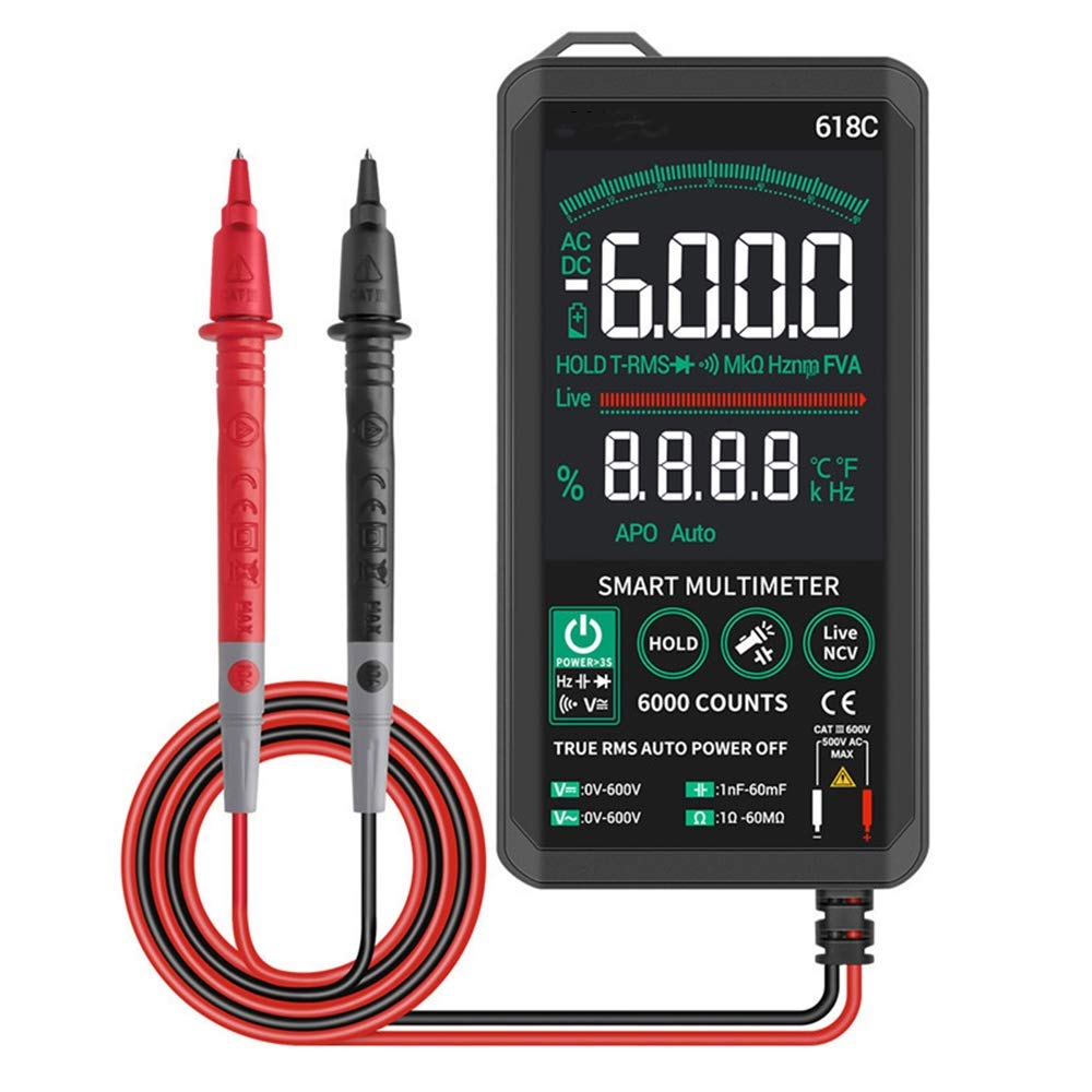 Buy Digital Multimeter, Smart Analog Bar Chart Tester Professional