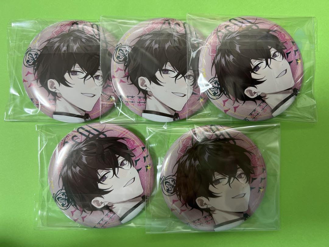 佐伯イッテツ Asia Travel 缶バッジ