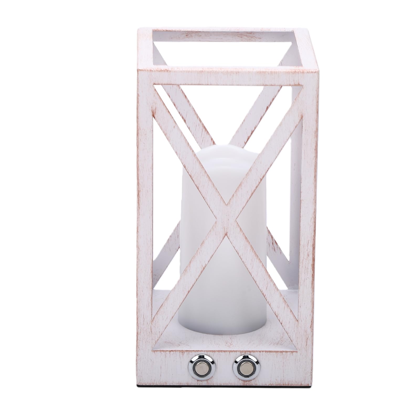 FTVOGUE LED-Tischlampe mit Realistischem Kerzenlicht, Dimmbar 2700–6000 K