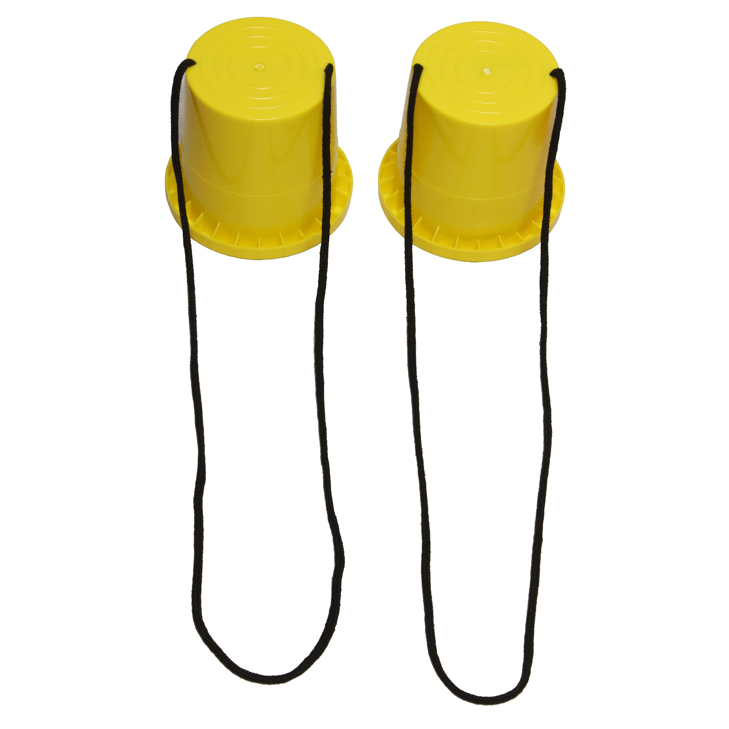 Get Out! Bucket Stilts in Yellow Kid Stilt 2Pack (Pair) Walking Cups