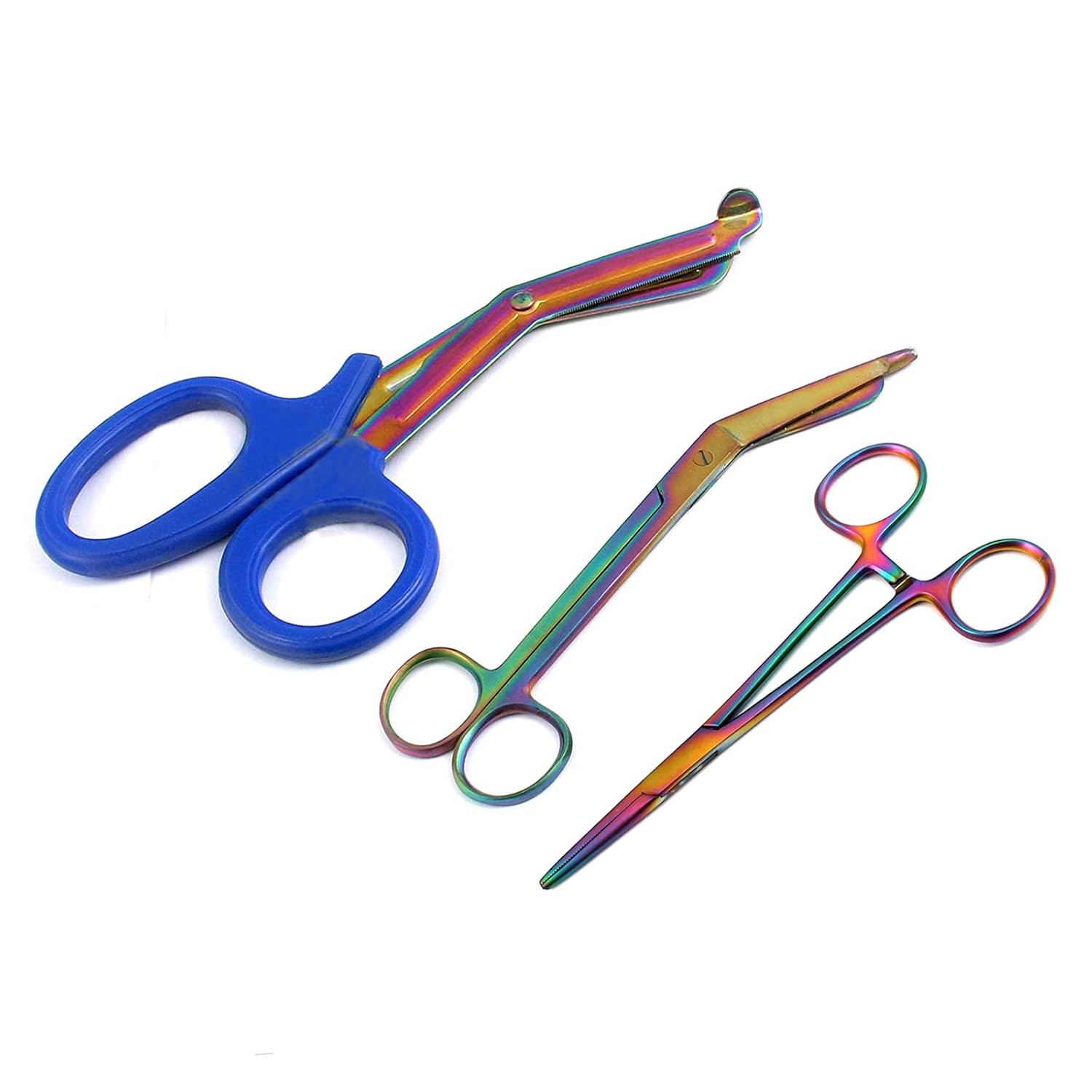 G.S Lister Bandage Scissors 7.25" + HEMOSTAT Forceps 5.5