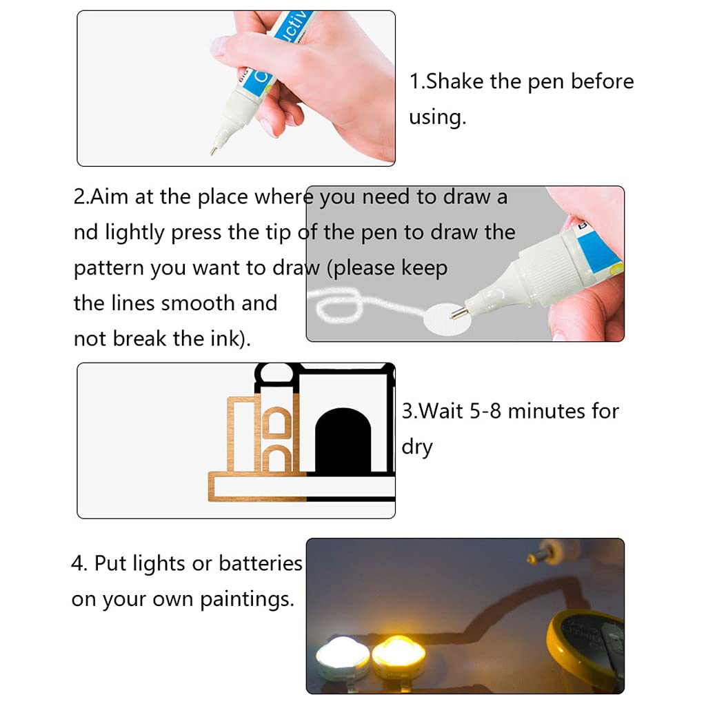 Circuit Repair Paint Pen Student Kids Education Gifts For Physics Teaching Circuit Strong Adhesion