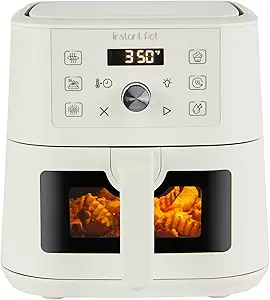 Instant Pot 4QT VORTEX 6-in-1 Mini Air Fryer, Air fry, Bake, Roast, Broil, Dehydrate or Reheat, Sea Salt, 4 Quarts