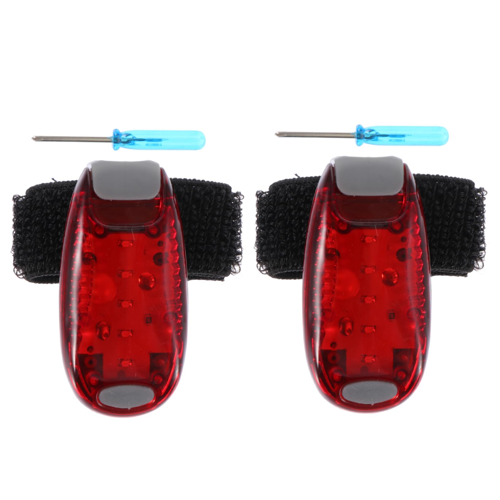 BESPORTBLE 2 Pack Multi-Functional Led Headlamp Waterproof Running Light for Outdoor Biking Hiking Night Reading Clip Design