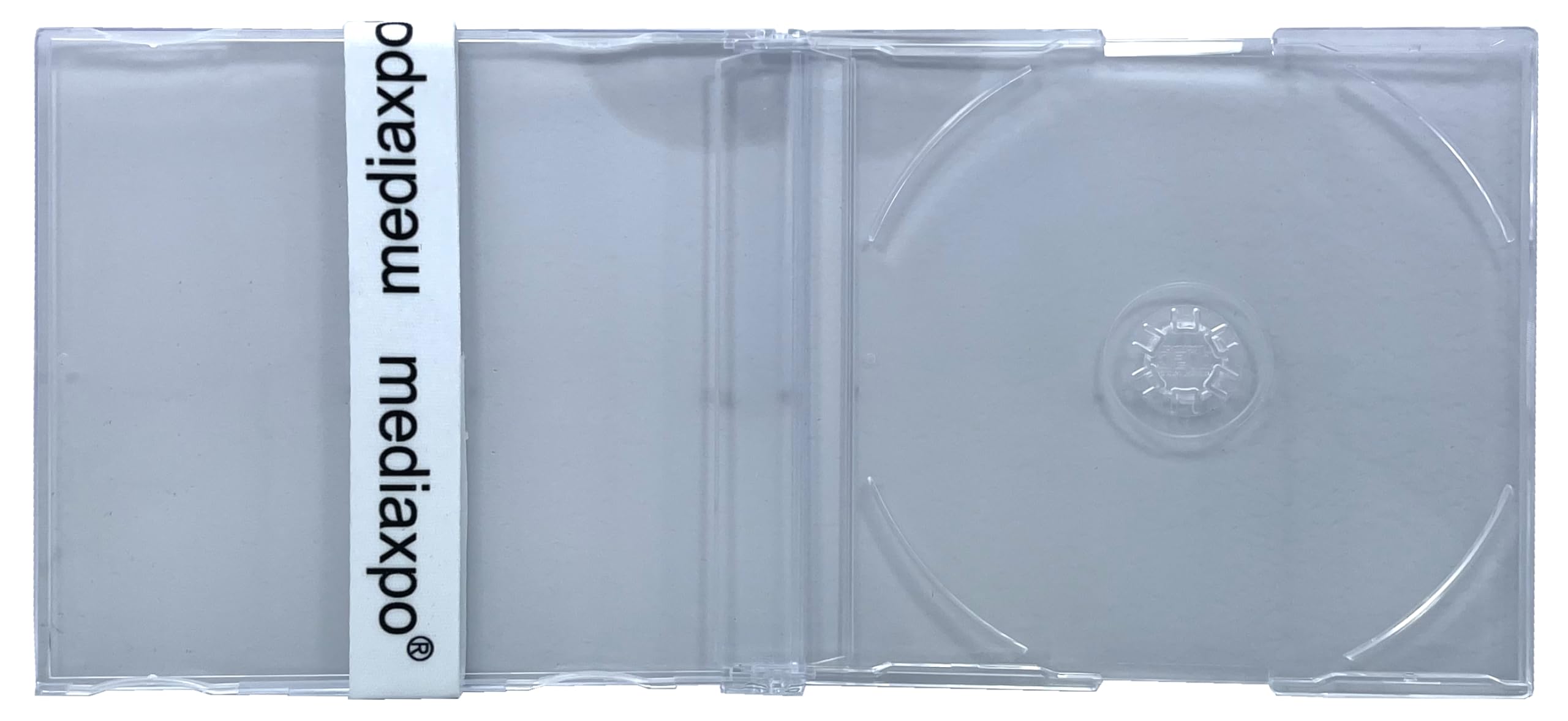 CheckOutStore 50 Slim Import CD-5 Maxi Super Clear CD Jewel Cases J Card European 7.2mm-image-22