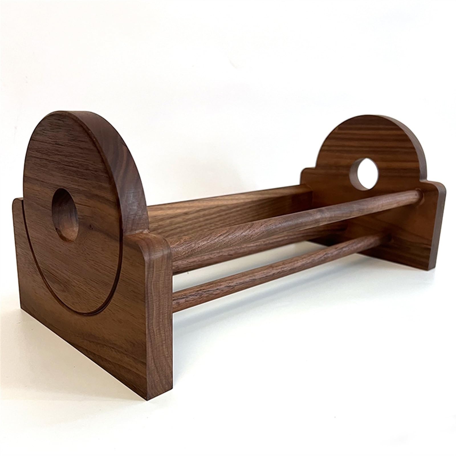 Supporto per Dischi in Vinile Portadischi for CD, Porta CD in legno, Portadischi in vinile, Espositore for CD da tavolo Porta album for negozio, Può contenere fino a 30 album o CD Support de Disque Vi