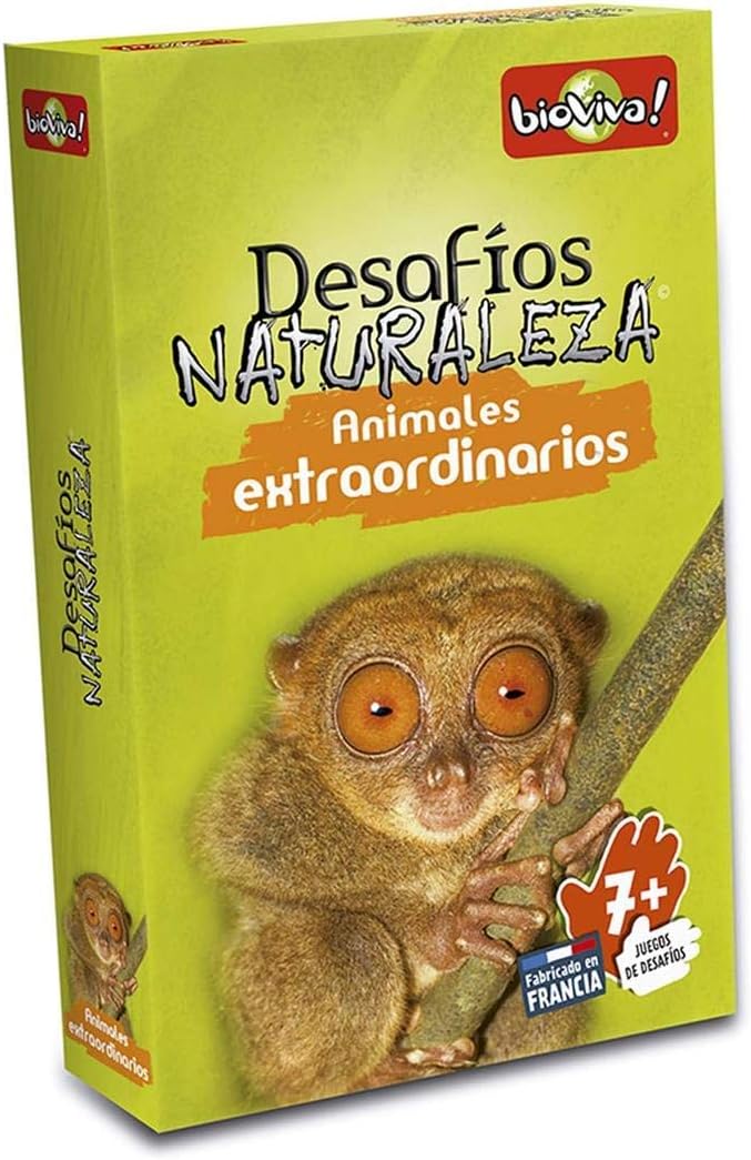 Bioviva- Desafíos de la Naturaleza: Animales Extraordinarios, Multicolor (Asmodee BINC0021) , color/modelo surtido
