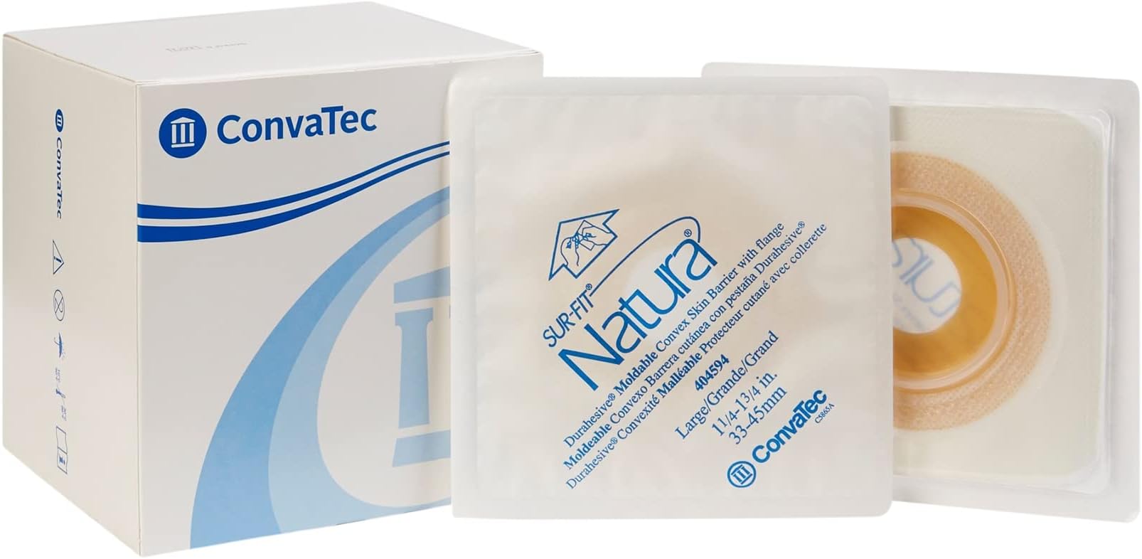 ConvaTec Sur-Fit Natura Durahesive Moldable Convex 404594