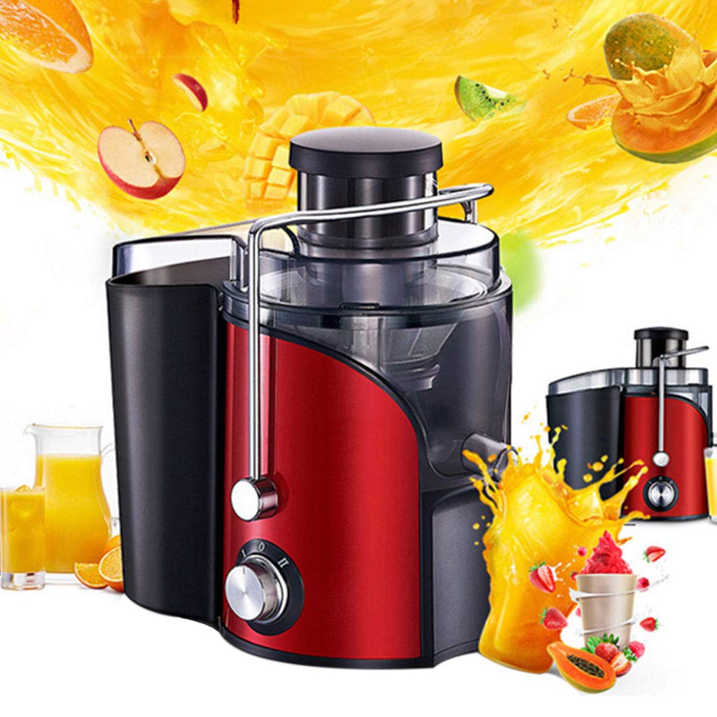ERoomQ Juicer Household Large-Caliber Fruit Residue Juice Separation Multi-Function Electric Raw Juice Freshly Squeezed Juice Cup Small Slag Separation Large Capacity Multi-Fun