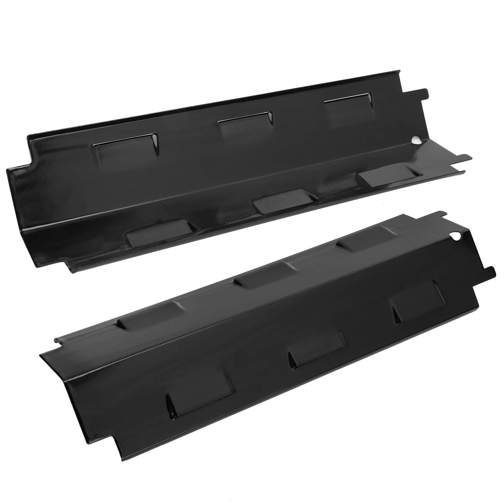 2 Pezzi Tende Termiche per Grill, Tende Termiche Universali di Ricambio in Acciaio Inossidabile per Grill a Gas, Parti di Ricambio per Barbecue Domatore di Fiamma