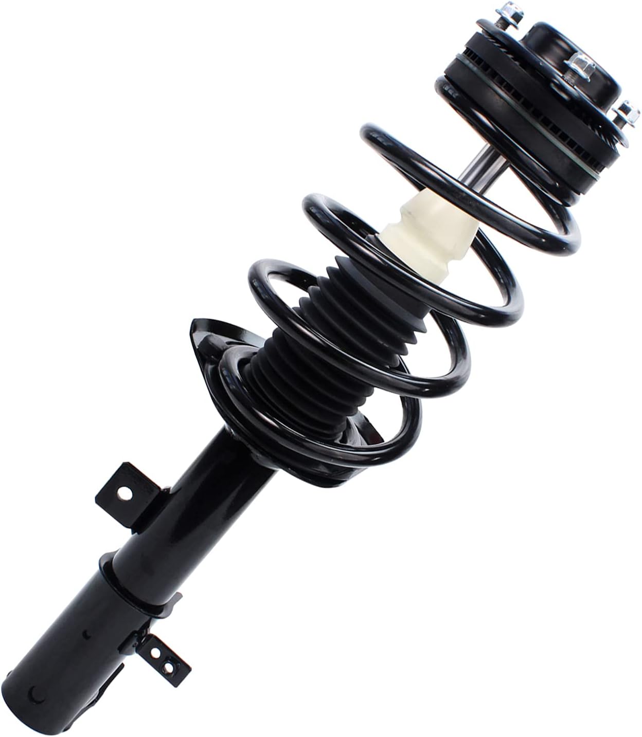 Detroit Axle - Front Left Strut for 2011-2014 Chrysler 200, 2007-2010 Sebring, 2008-2014 Dodge Avenger, Driver Side Ready Strut w/Coil Spring Assembly Replacement Suspension
