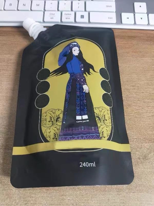 Miniatura 5 de Champú para el cabello con extracto de planta de jengibre, champú con extracto de jengibre de Japón, 240ML Polygonum Multiflorum Oil Control Champú