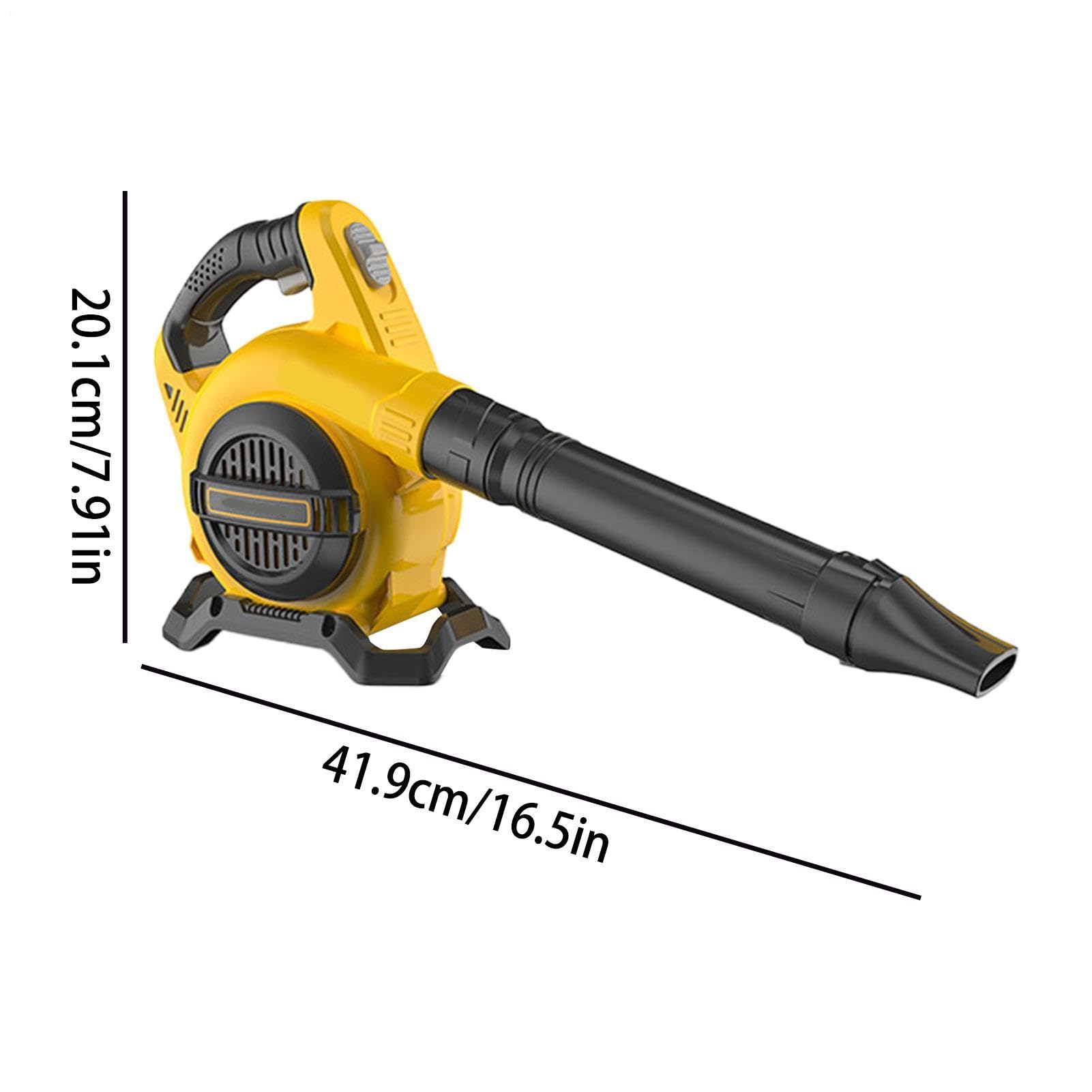 Soffiatore di foglie per bambini, strumento a batteria, supporto per bambini, 41,9 x 20 cm, kit paesaggistico per esterni, facile da usare, accessori per la casa per la scuola materna, famiglia, amici