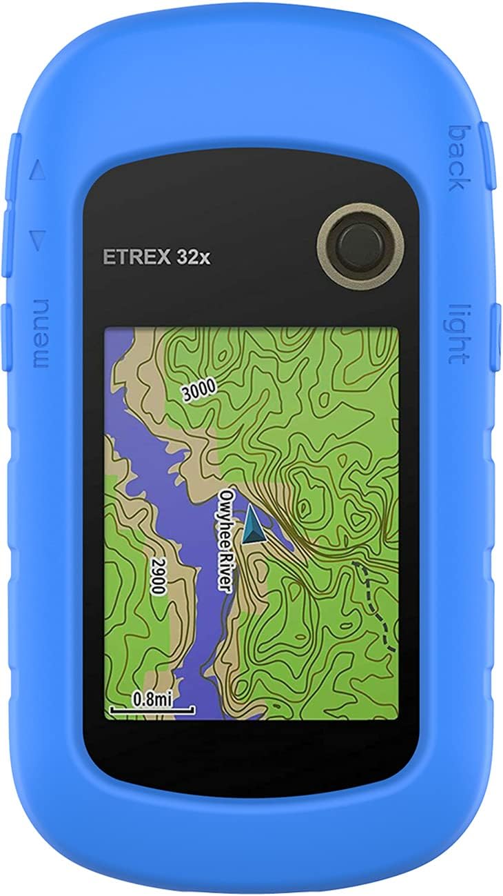 Shieranlee Carcasa Compatible con Garmin eTrex 22x,eTrex 32X,309X,eTrex 209X,eTrex 201X Funda de Silicona para GPS - Cover