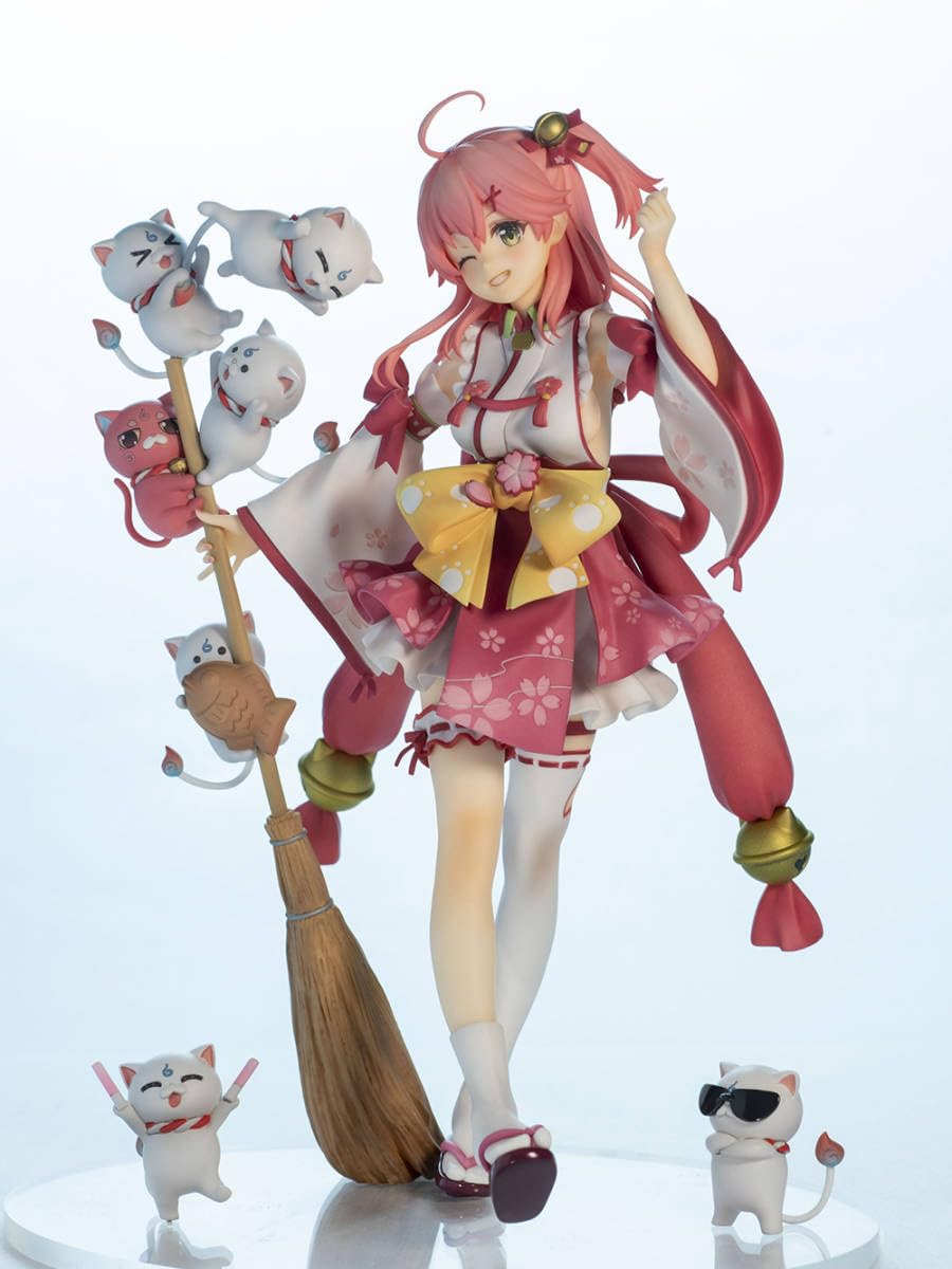 (週末限定特価　早い者勝ち) さくらみこ　ガレージキット　ワンフェス　おっちょ Amazon.co.jp: 白組み レジンキット櫻巫女 さくらみこ 1/8スケール