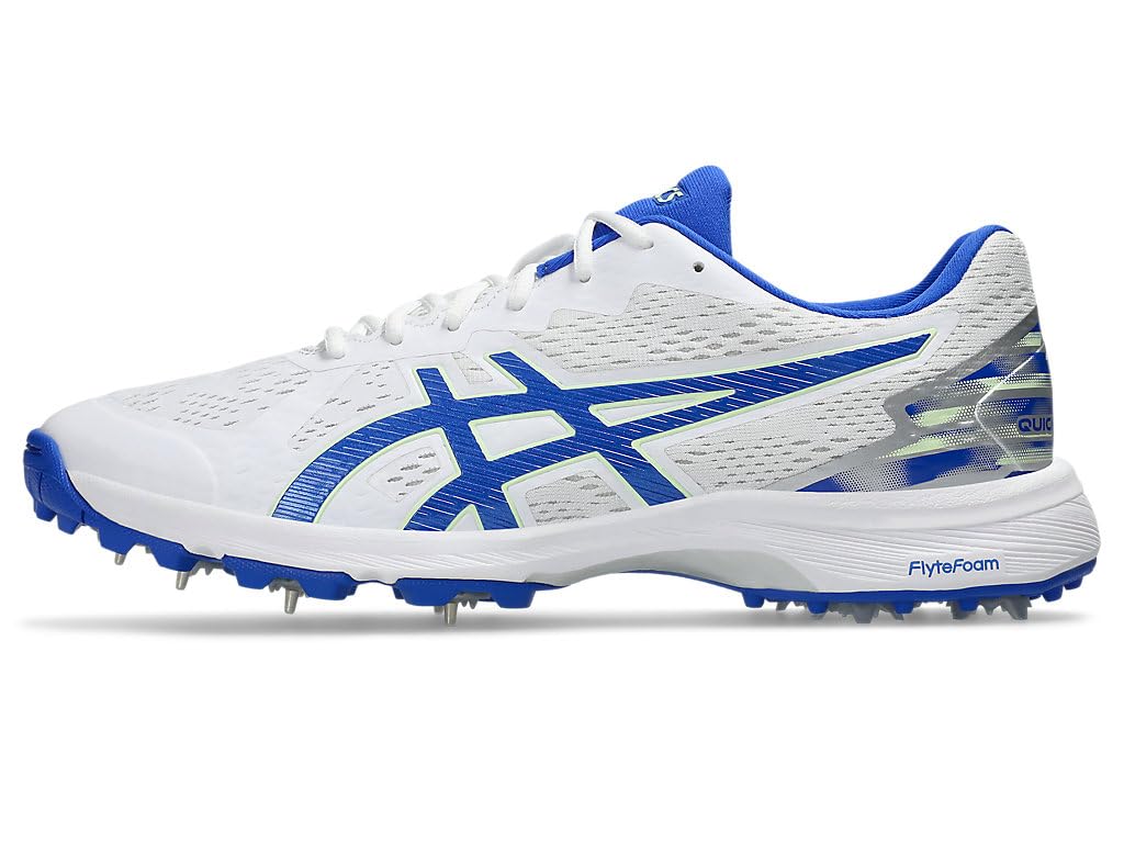 ASICS Mens Quick Single FF White/Midnight Cricket Shoes - 9 UK (1111A264.100)-picture-11