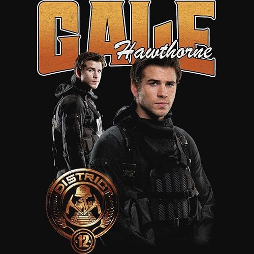Miniatura 2 de Hunger Games - Camiseta de manga corta para mujer de Gale Hawthorne, camisetas gráficas de películas de ciencia ficción