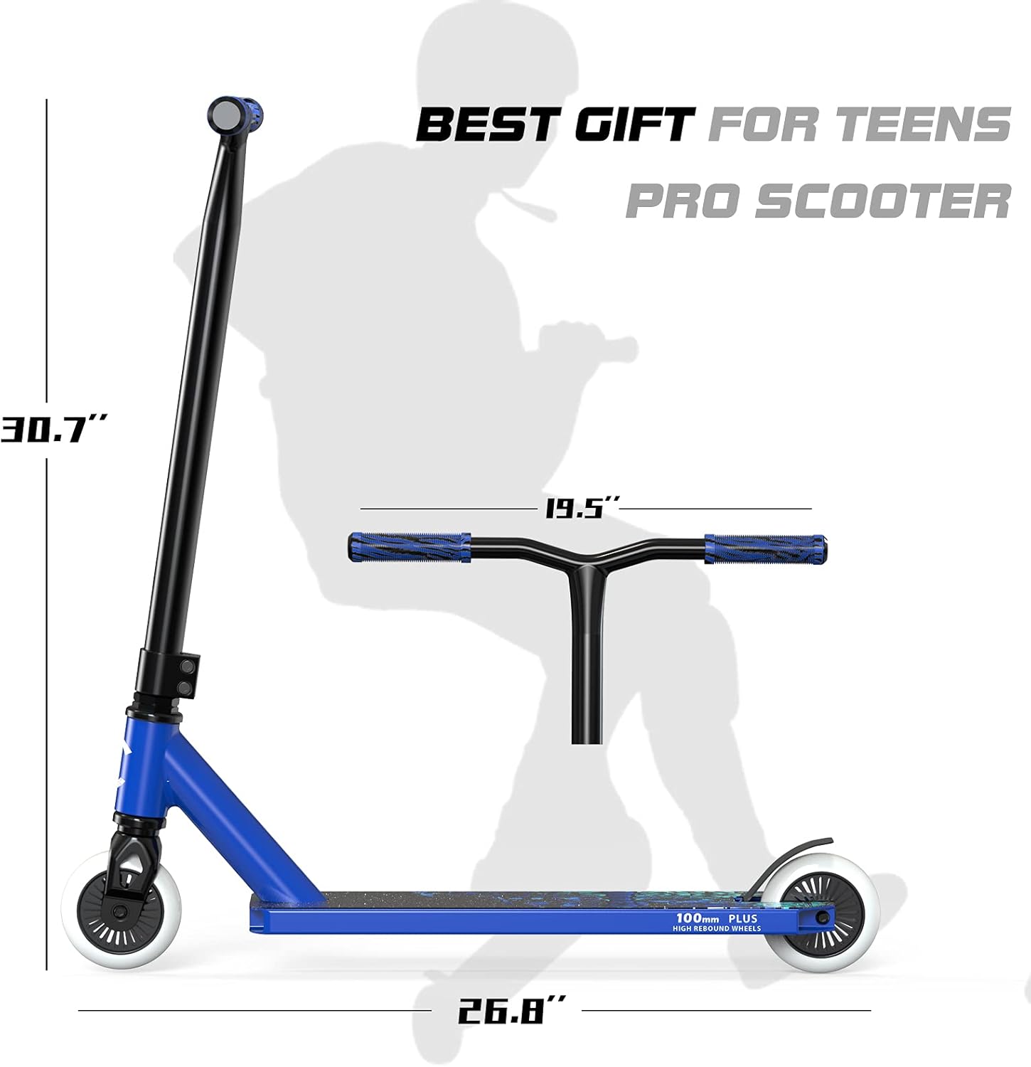 CREDO SPORT Pro Scooter Trick Scooter Stunt Scooter for Entry Level-Freestyle Kick Scooter for Kids,Teens,and 11+ Boys and Girls : Sports & Outdoors