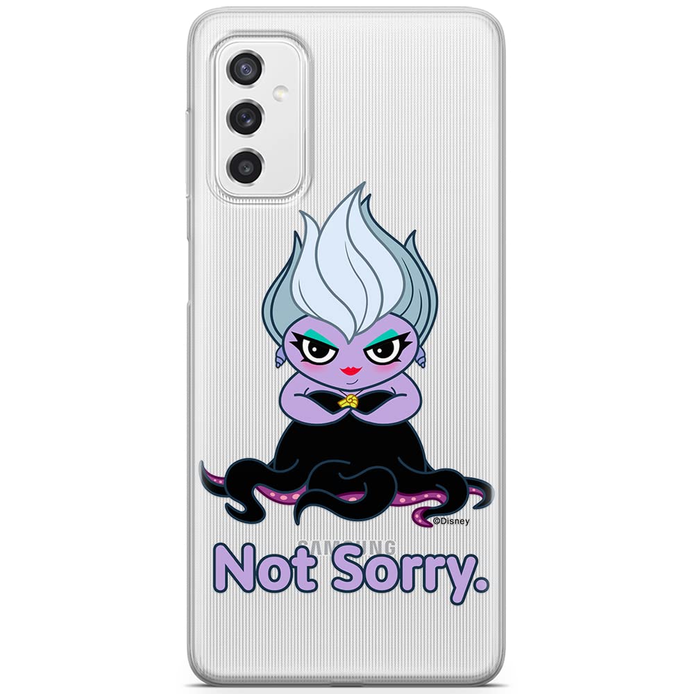 ERT GROUP mobile phone case for Samsung M52 5G original and officially Licensed Disney pattern Ursula 004 optimally adapted to the shape of the mobile phone, partially transparent