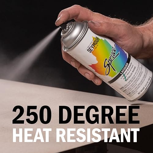 Miniatura 5 de Seymour 98-24 Esmalte de uso general de abeto, negro satinado, 1 unidad (paquete de 1)