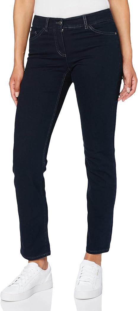 GERRY WEBER Edition Damen Straight Leg Jeanshose 769 : Amazon.de: Bekleidung