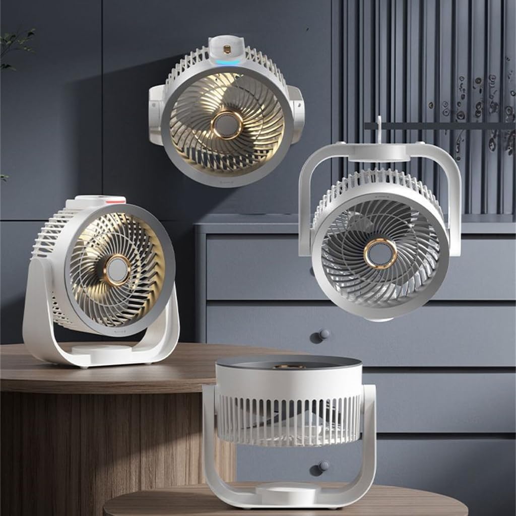 Lightweight Cooling Fan Table Fan Small Fan Electric Fan Plastic Desktop Fan