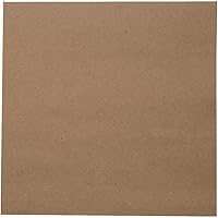 Vista 60 de LUXPaper Sobres de invitación cuadrados Despegar y prensar 8 x 8 pulgadas Natural Texto de 70 libras 50