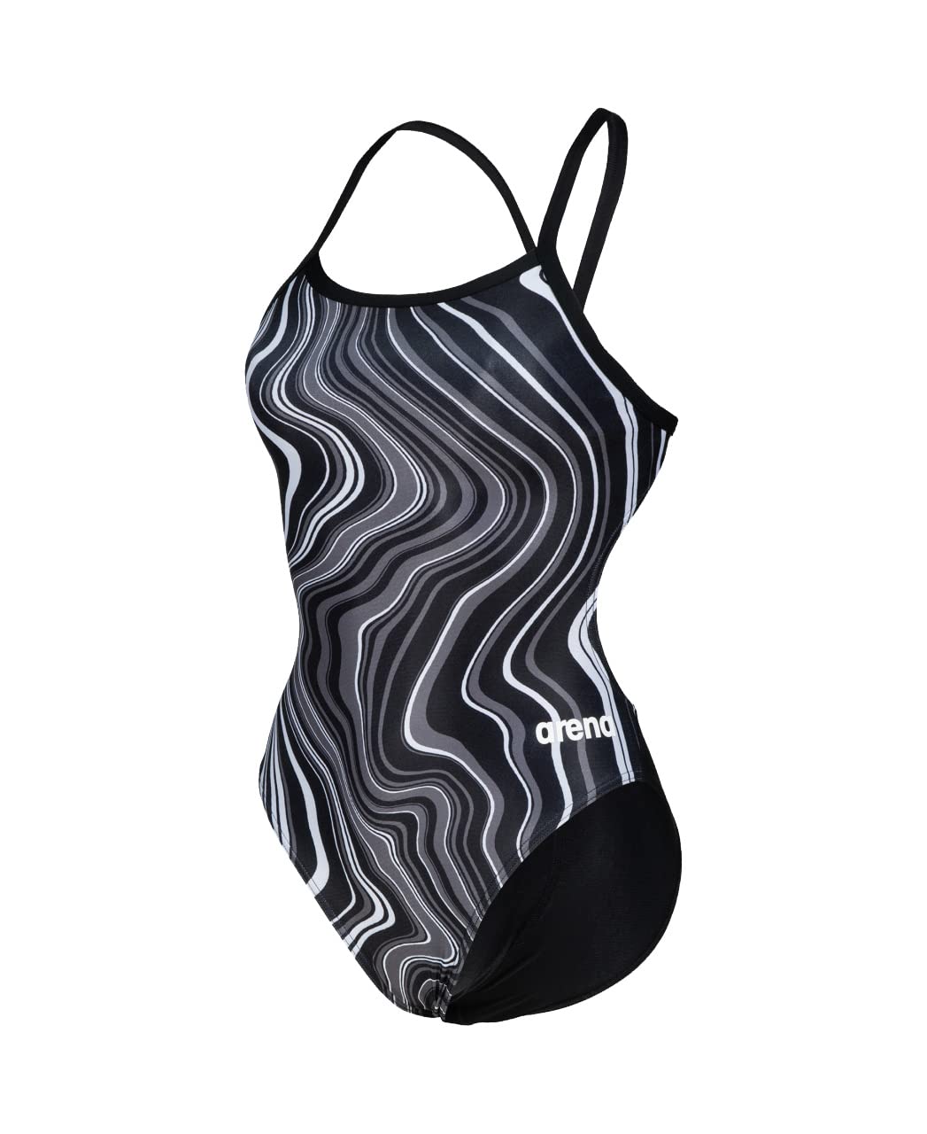 ArenaWomen's Women's Marbled Challenge Back Swimsuit Women's Swimsuit Challenge Back Marbled (Pack of 1)